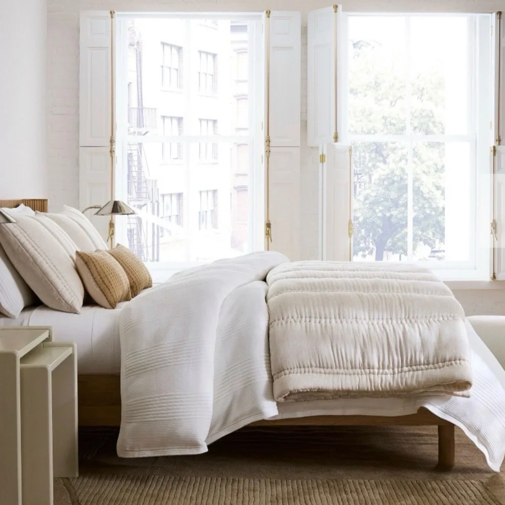 ☁️Cotton Cloud Jersey Duvet Cover & Shams - Full/Queen